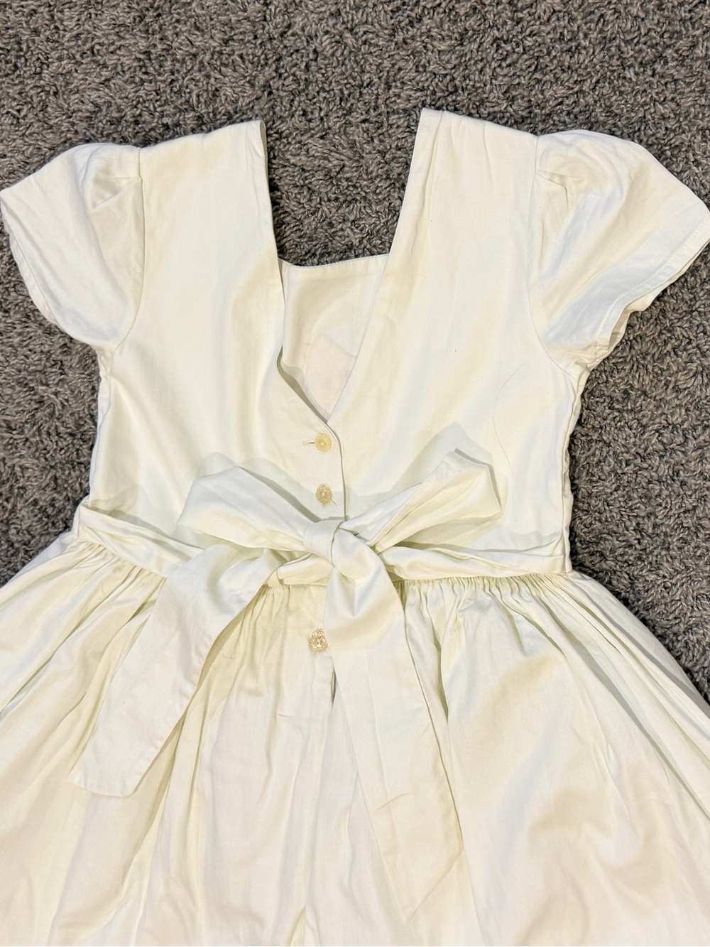 Girls Disney Pink and White Winnie the Pooh embroidered Party Dress, size 7-8 - Picture 5 of 14